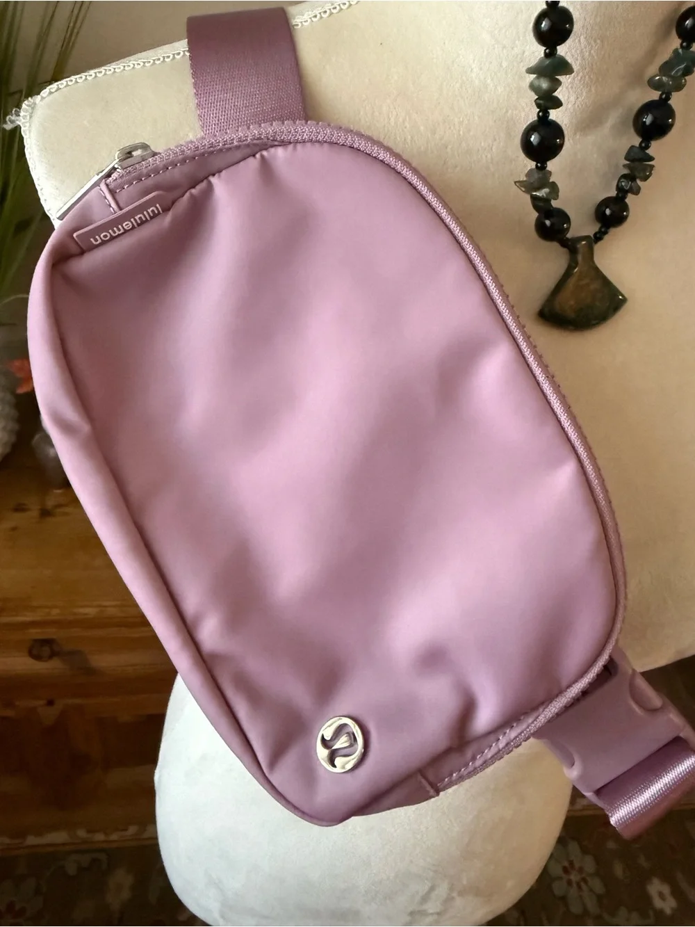 lululemon athletica Dusty Pink Crossbody Sling Bag